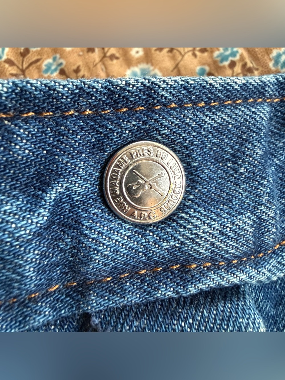 APC Denim snap-front miniskirt - size 34 - Picture 10 of 11